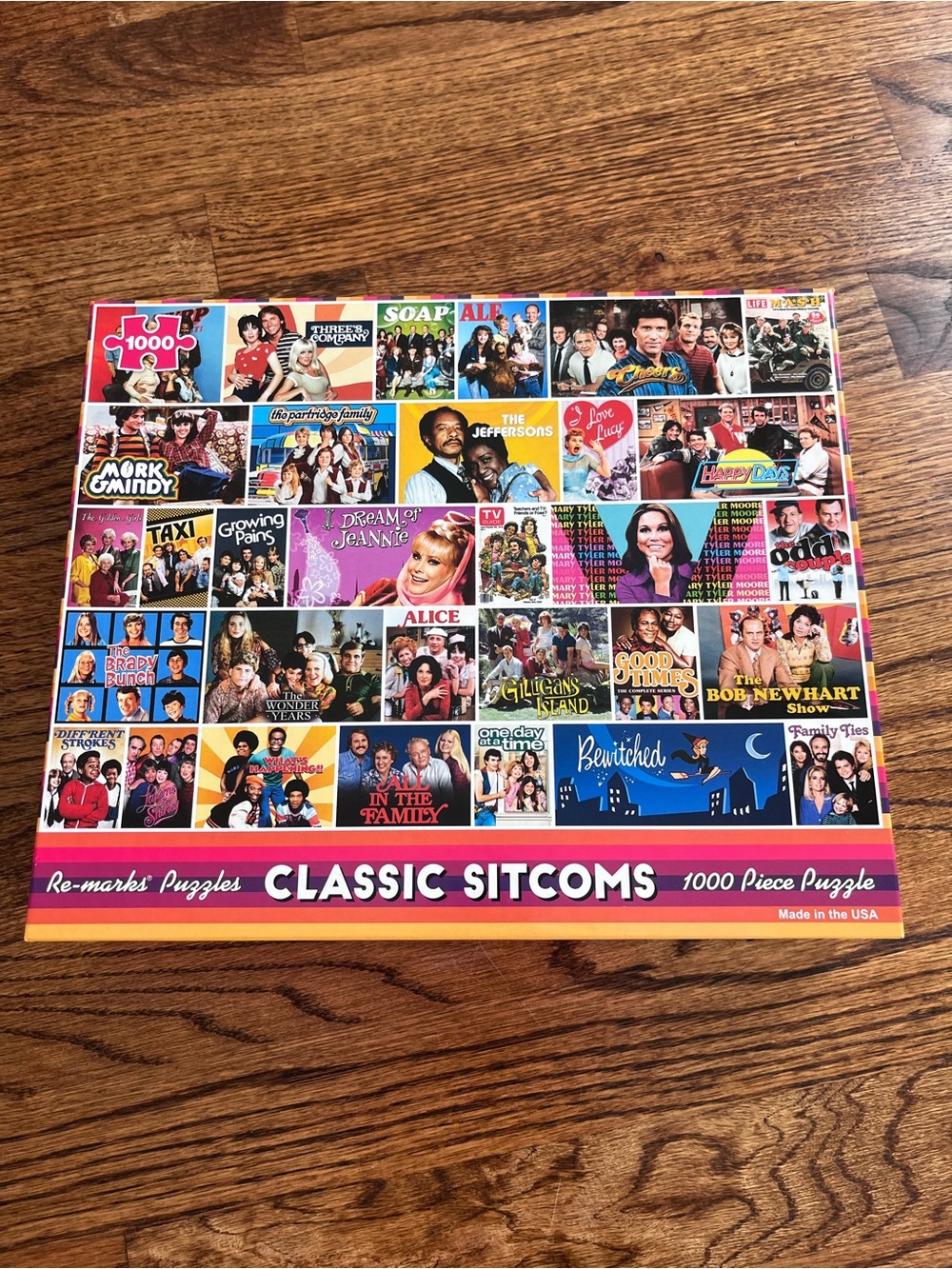 Classic Sitcoms 1000-Piece Jigsaw Puzzle by Re-marks